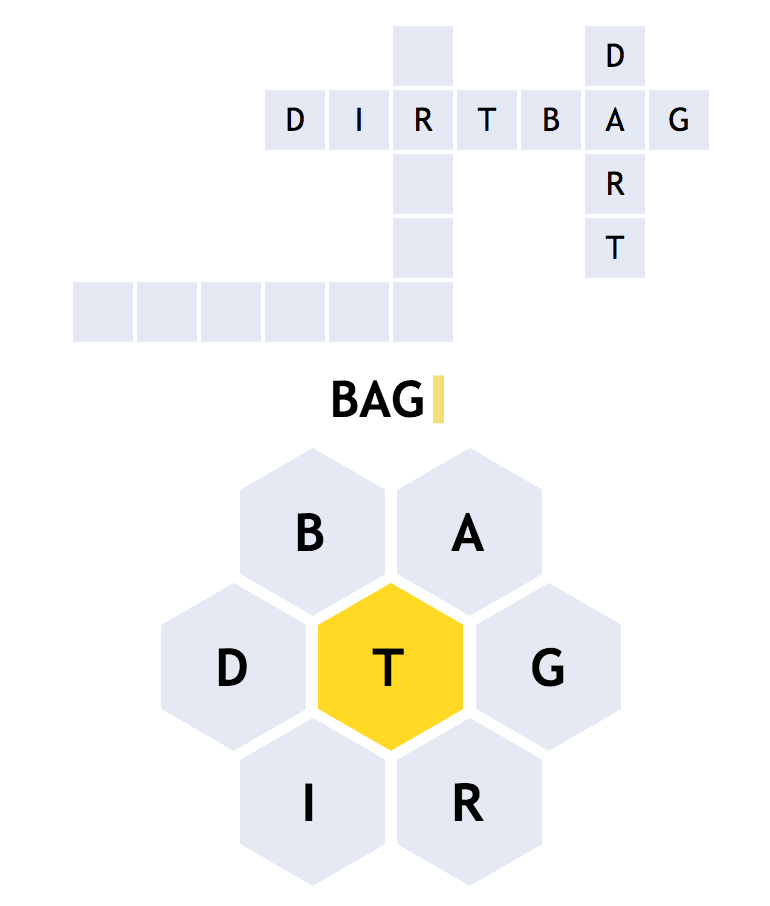 Crossword Bee Game